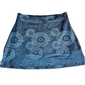 Tranquility By Colorado Clothing Women’s Athletic Skort Sz Small Blk/Gray Floral